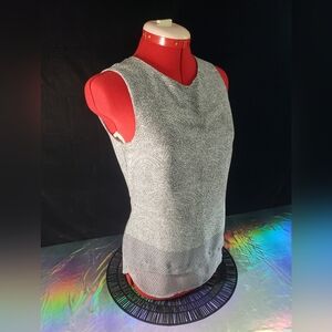 Rose & Olive Gray Patterned Tank Top